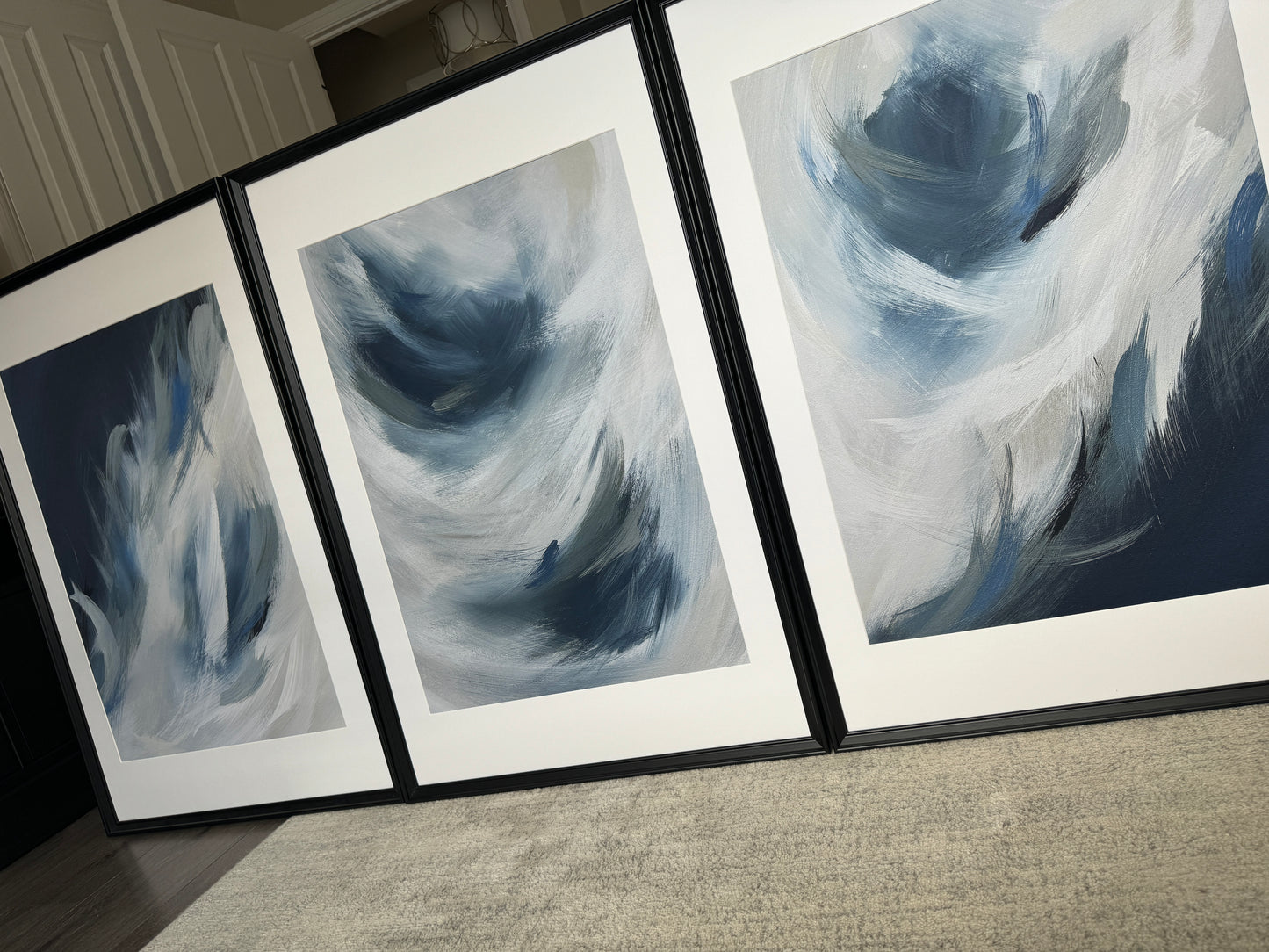 The Trio or Duo of  'Aegean' Fine Art Prints