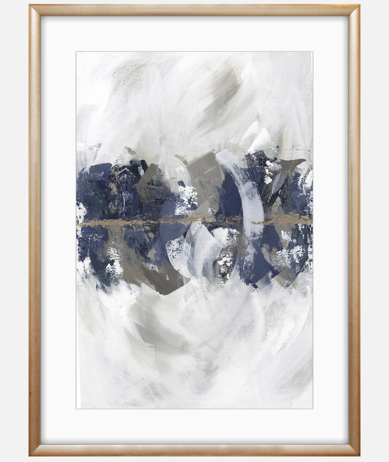 Collection : Earth Stone | Piece Name : Indigo l | Surface : Fine Art Print