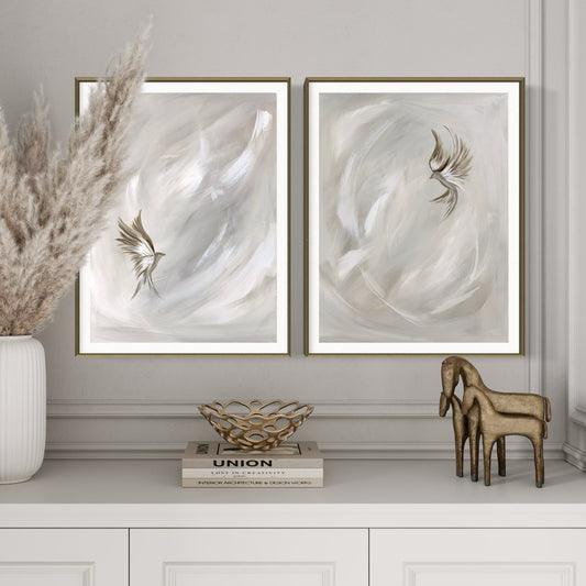 Duo set of Eternal Wings Fine Art Prints