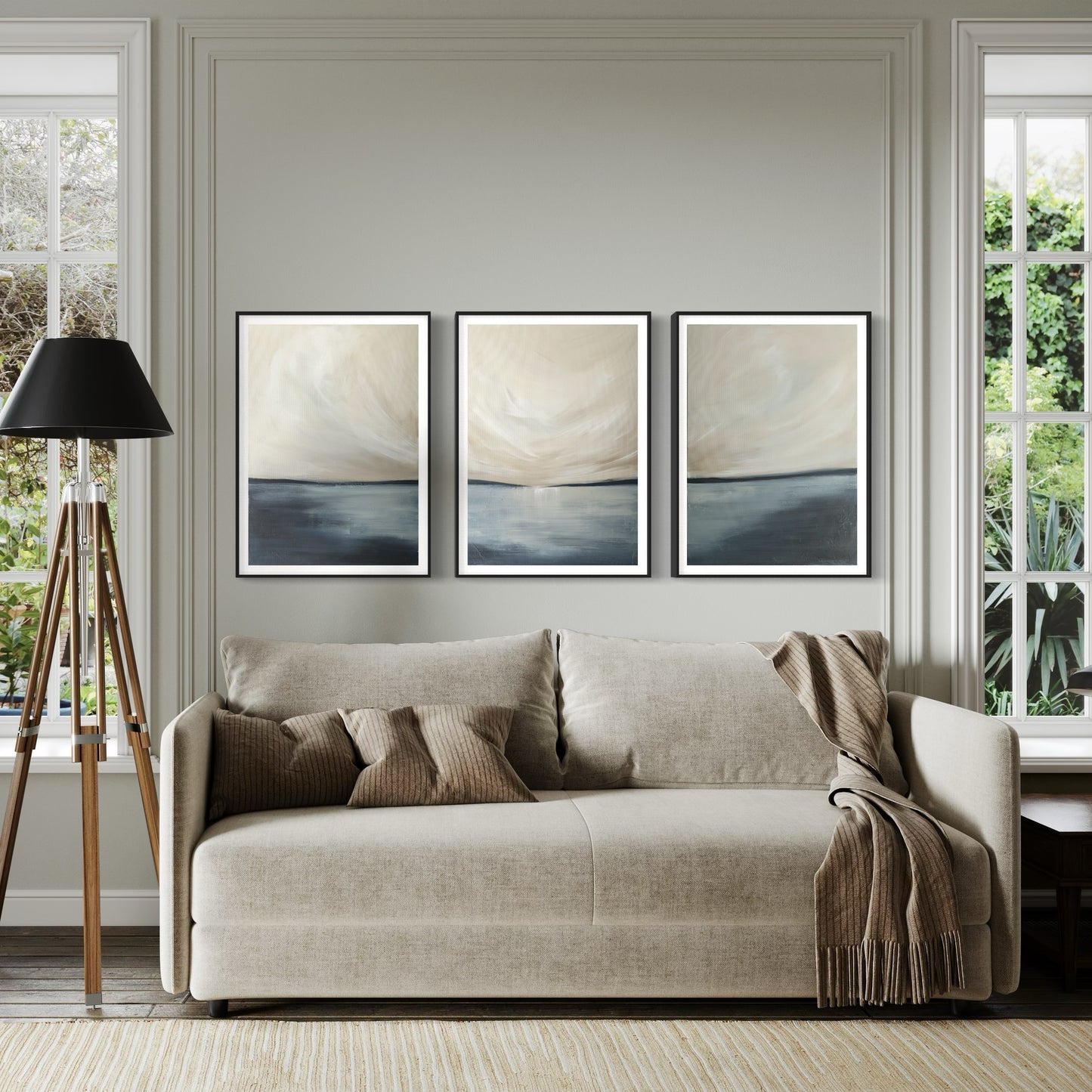 Window To The Sea - The Set | Surface : Fine Art Print