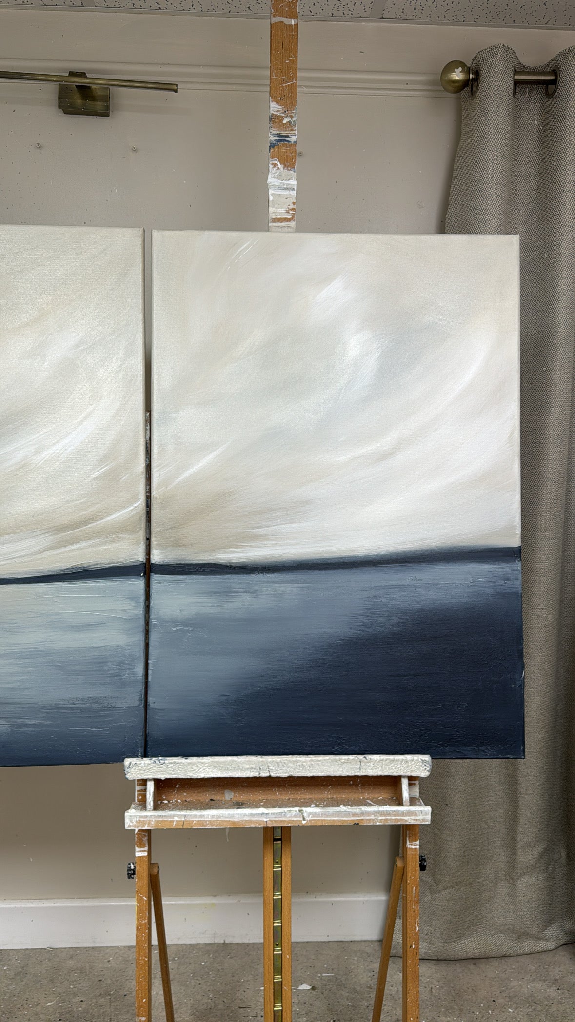 'Window To The Sea' Original artwork on canvas