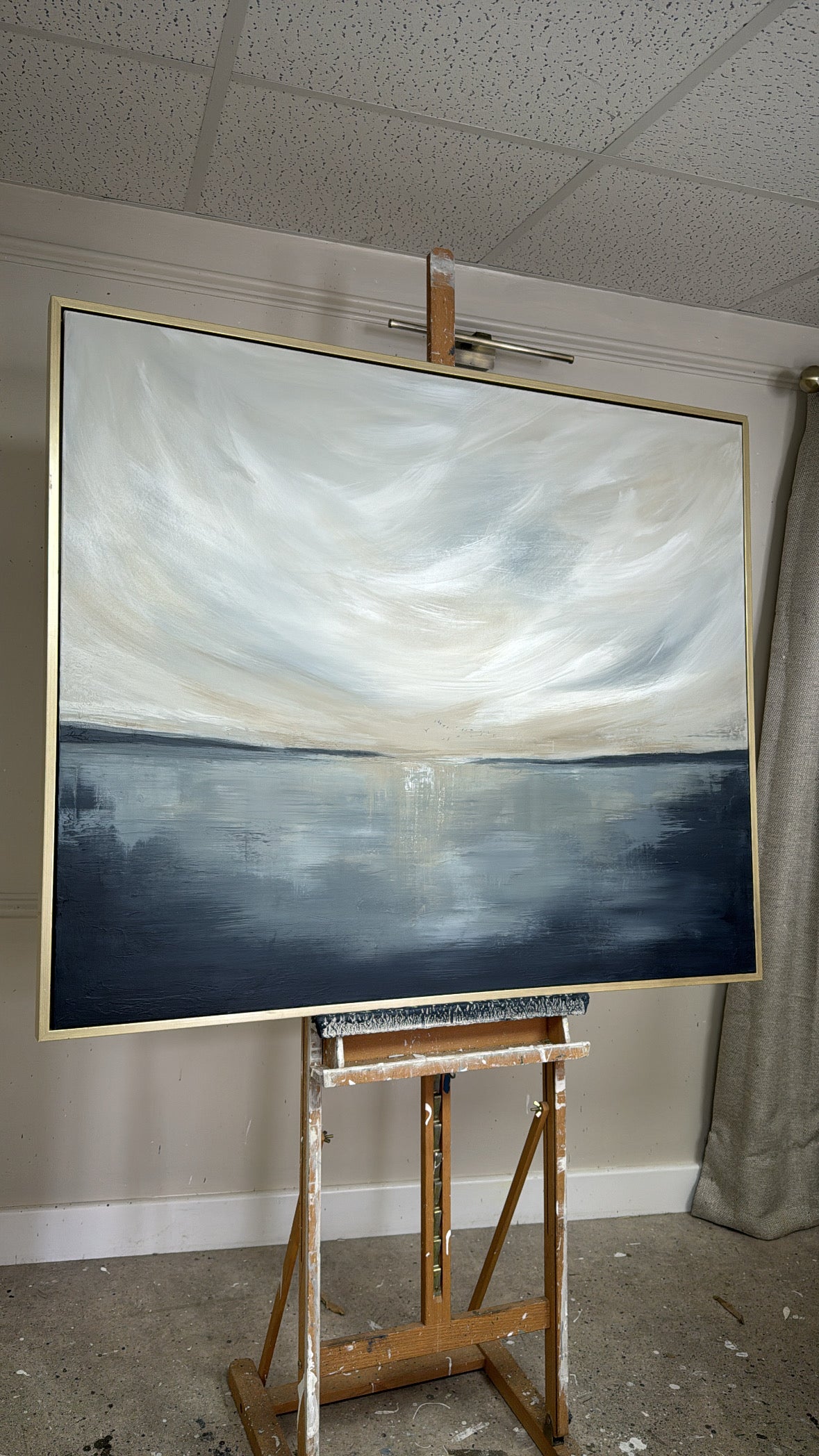 'Love That Drowns Oceans'  Original Artwork On Canvas - As Seen