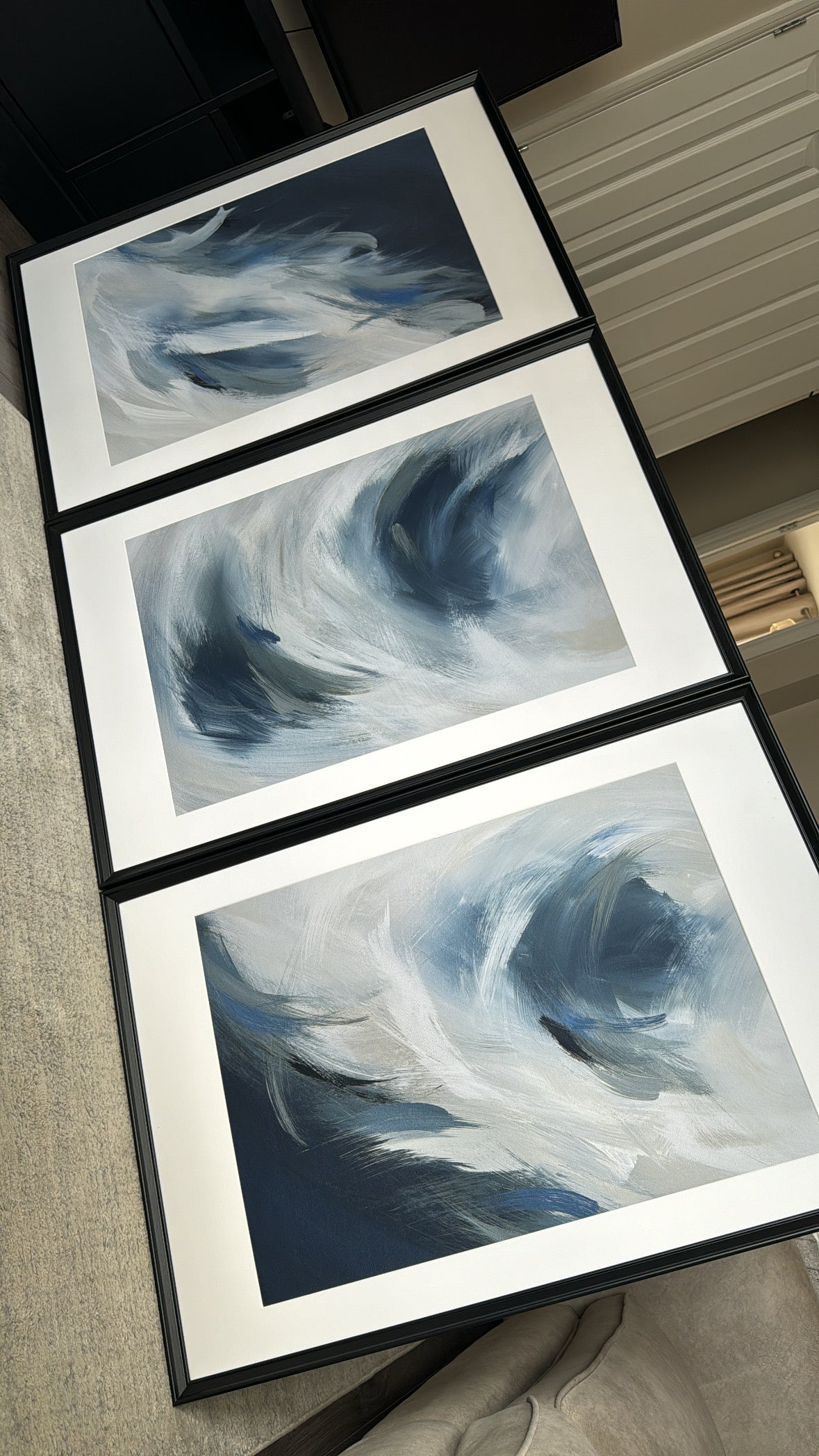 The Trio or Duo of  'Aegean' Fine Art Prints