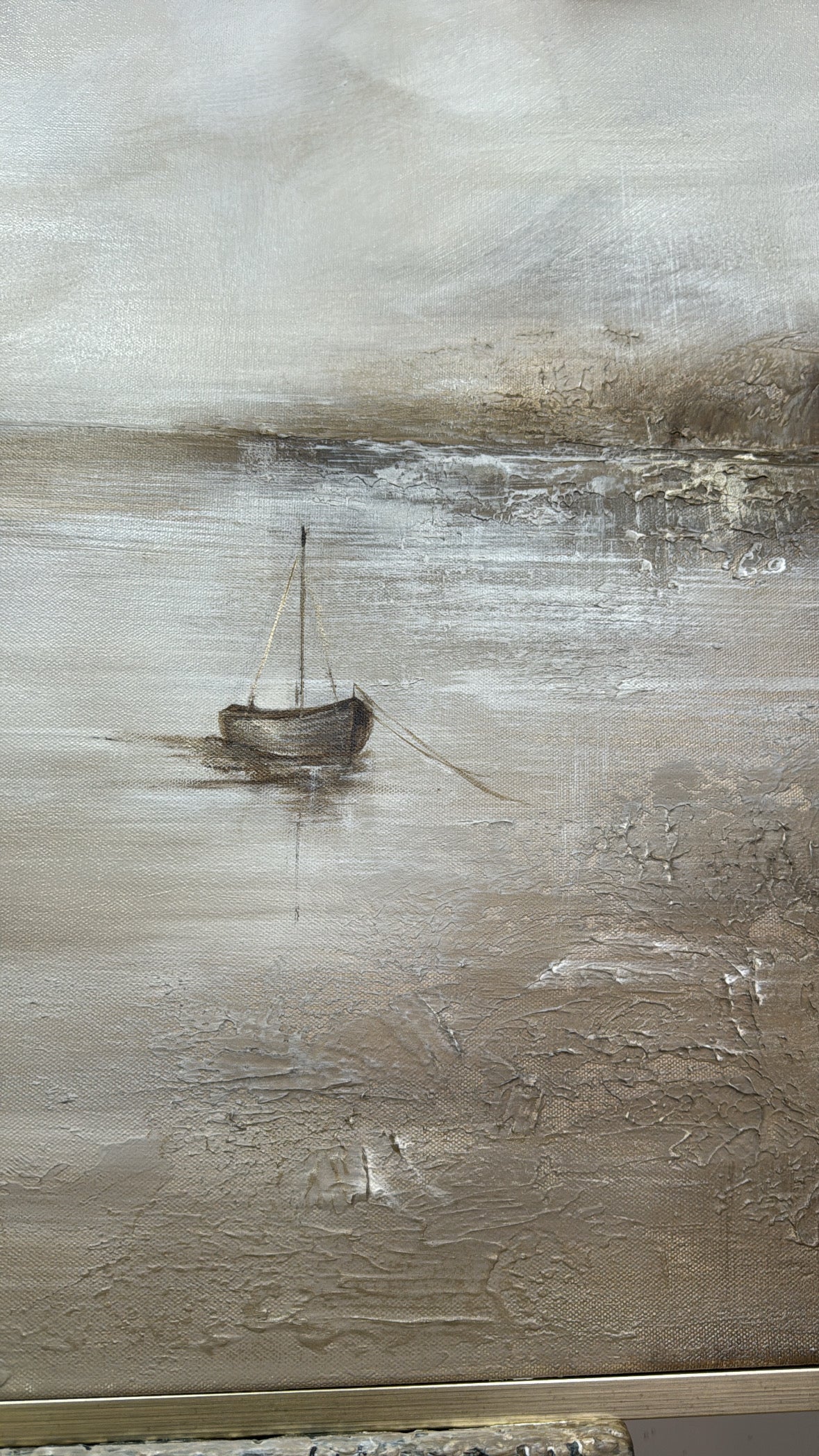 “Life Boat" Original Artwork On Canvas 120x150cm