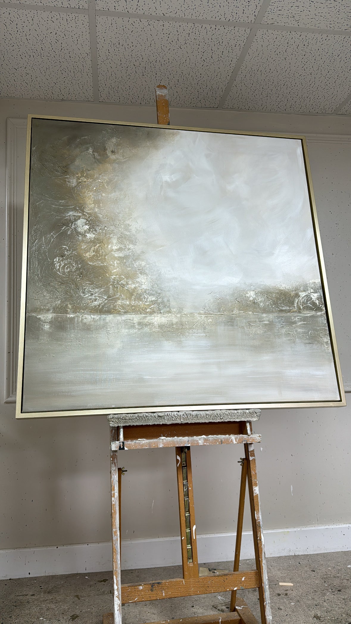 "Evergreen" Original Artwork On Canvas 100x100cm