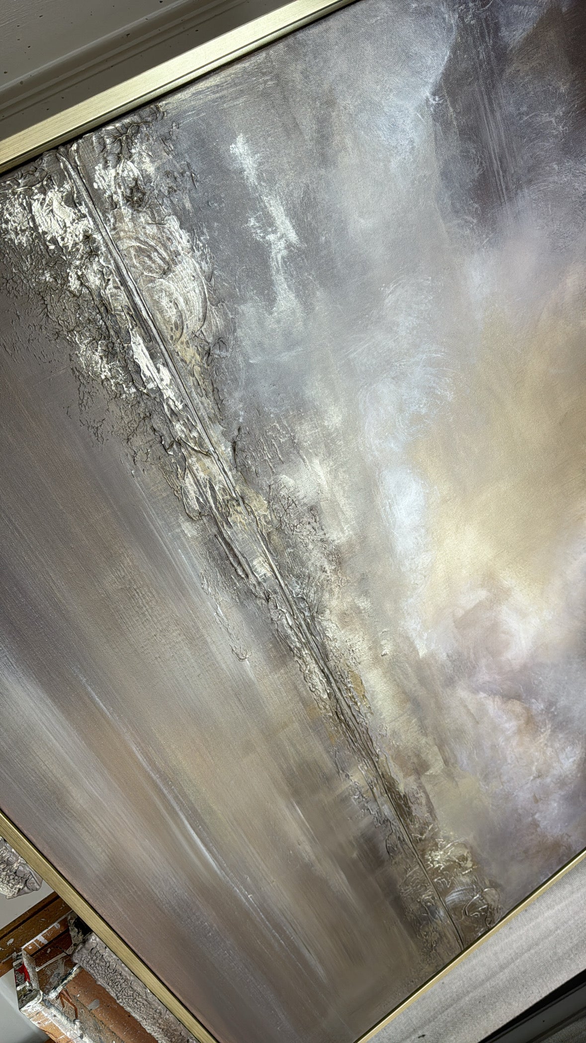 “Violet Hour” Original Artwork On Canvas 100x120cm