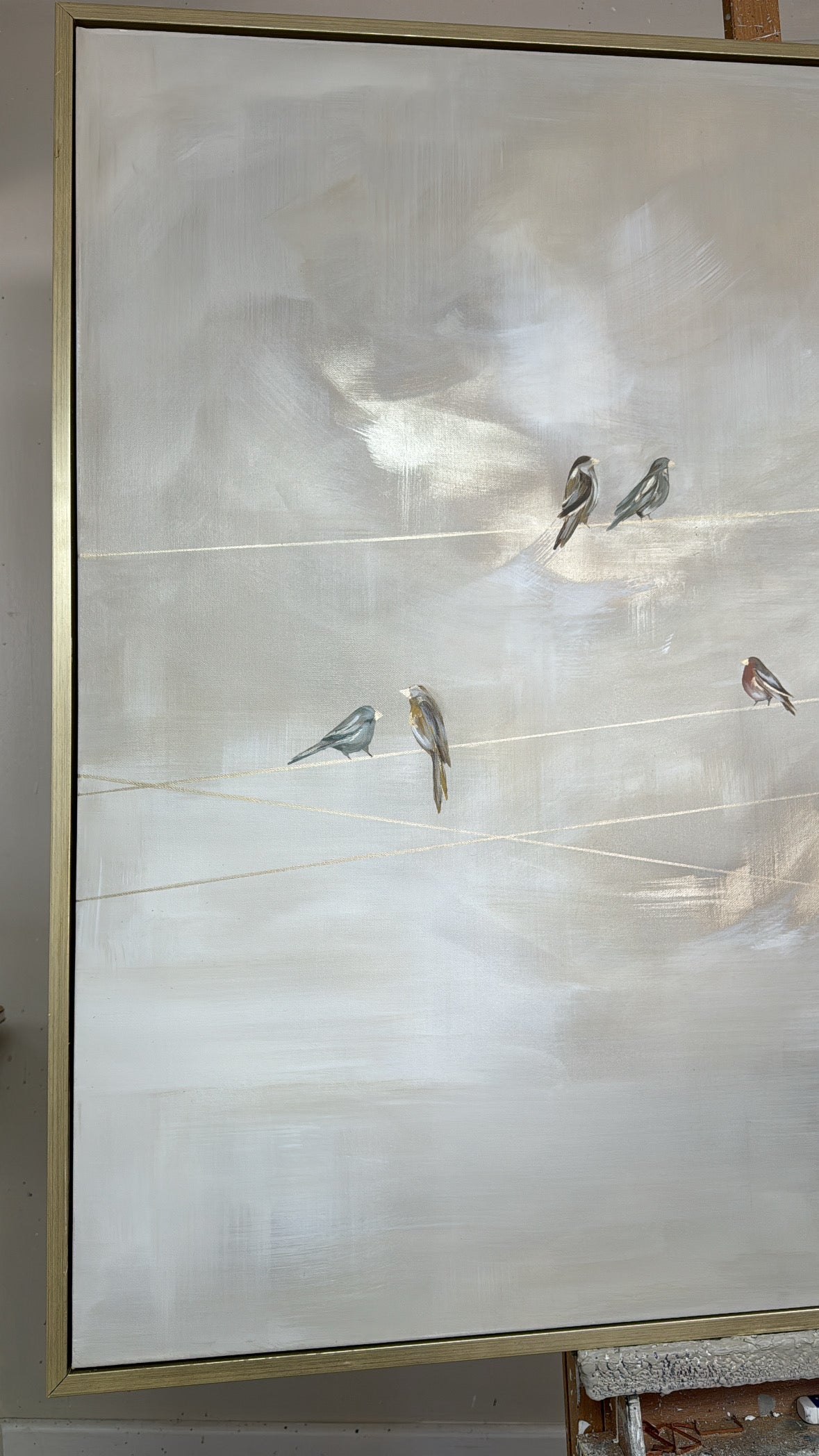“Shared Skies" Original Artwork On Canvas 100x120cm