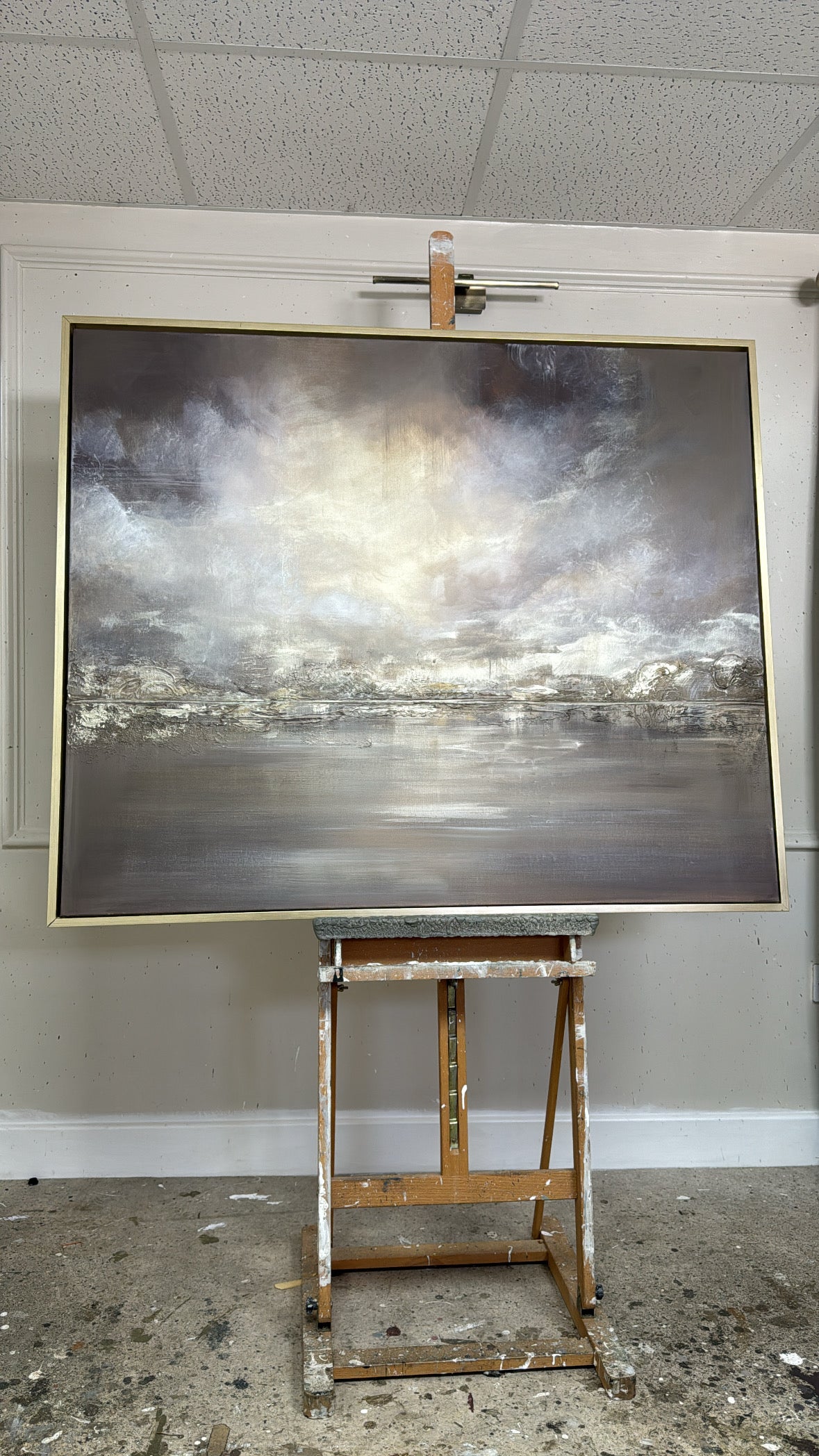 “Violet Hour” Original Artwork On Canvas 100x120cm