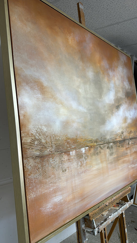 “Sunrise” Original Artwork On Canvas 120x100cm