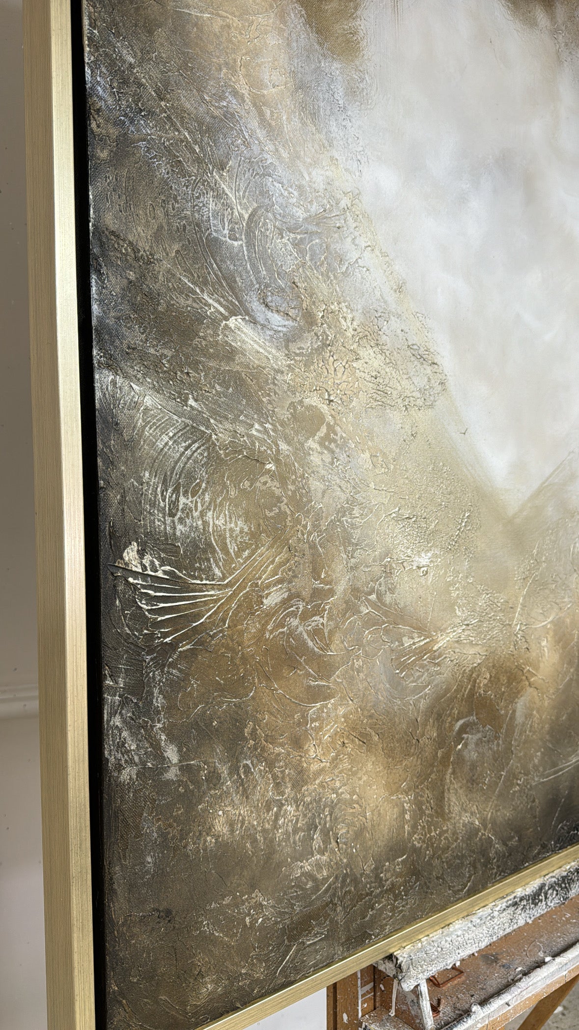 “The Light At The End Of The Tunnel" Original Artwork On Canvas 100x100cm