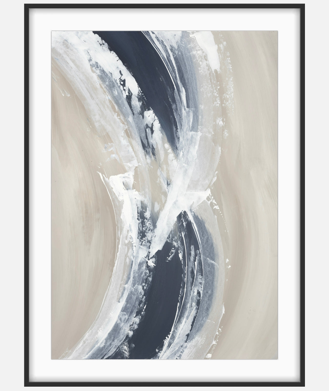 Collection : Boujee Edit | Piece Name : Squid Ink Blue Il | Surface : Fine Art Print