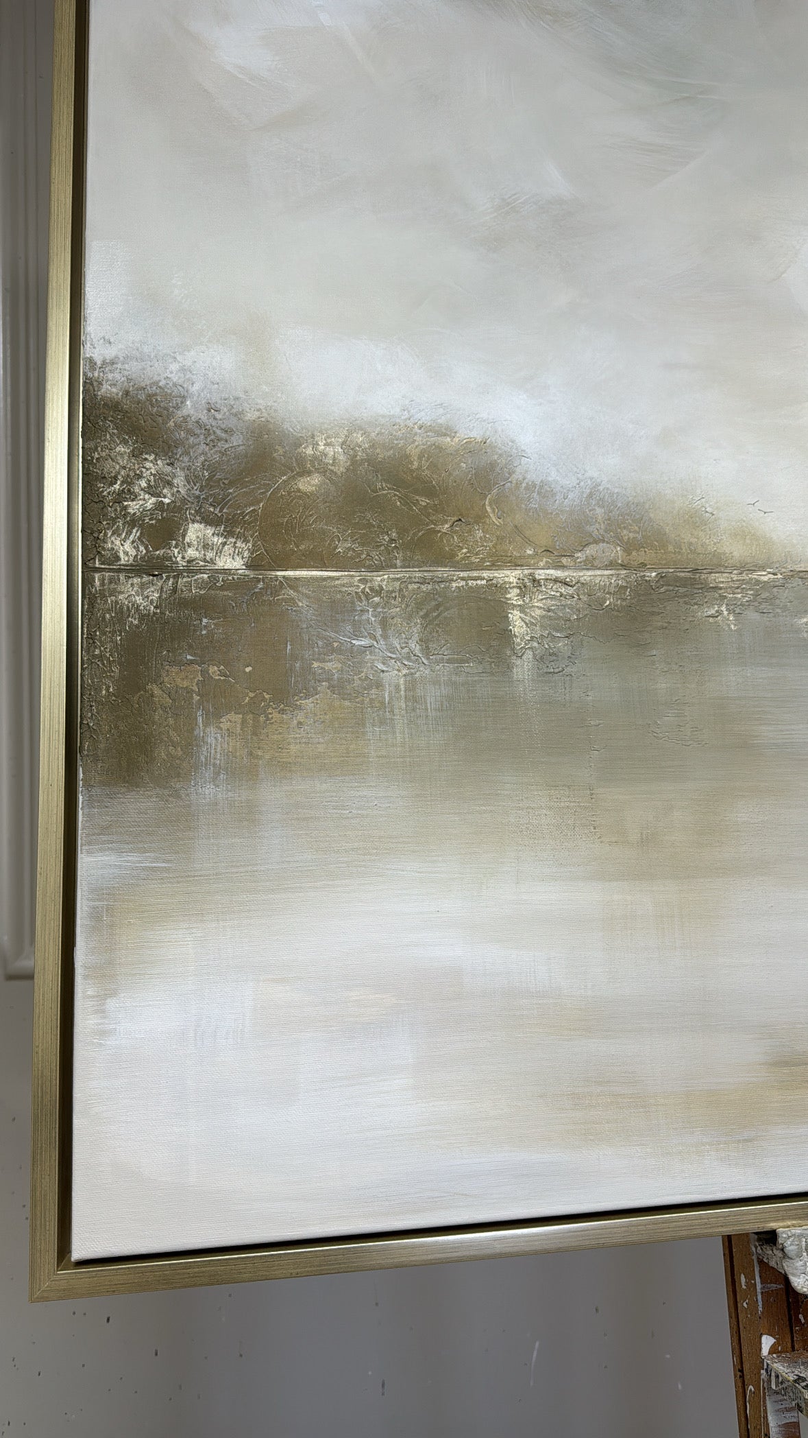 “Where The Waters Glow" Original Artwork On Canvas 120x100cm