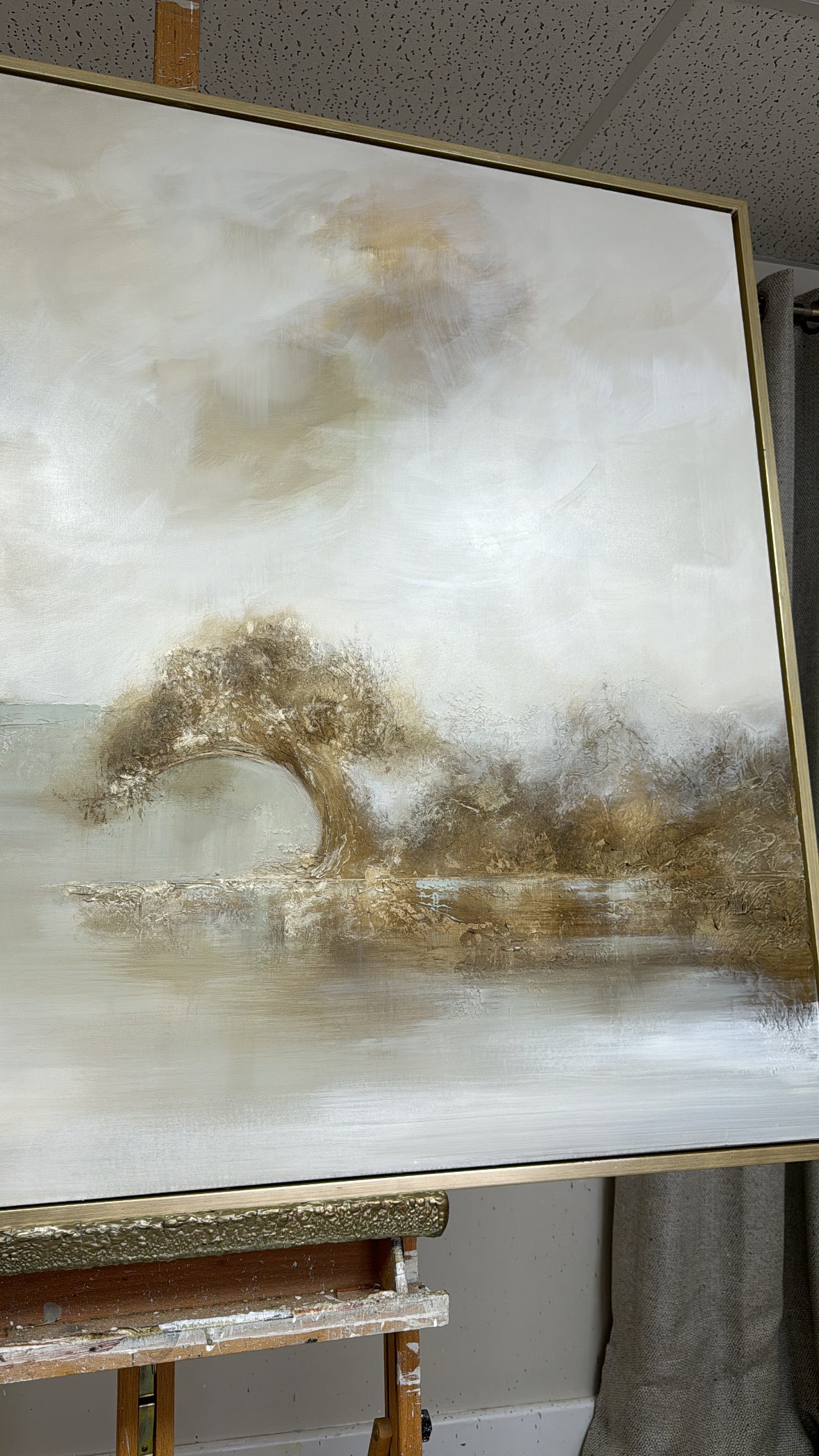 “Trial tree scape” Original Artwork On Canvas 120x100cm