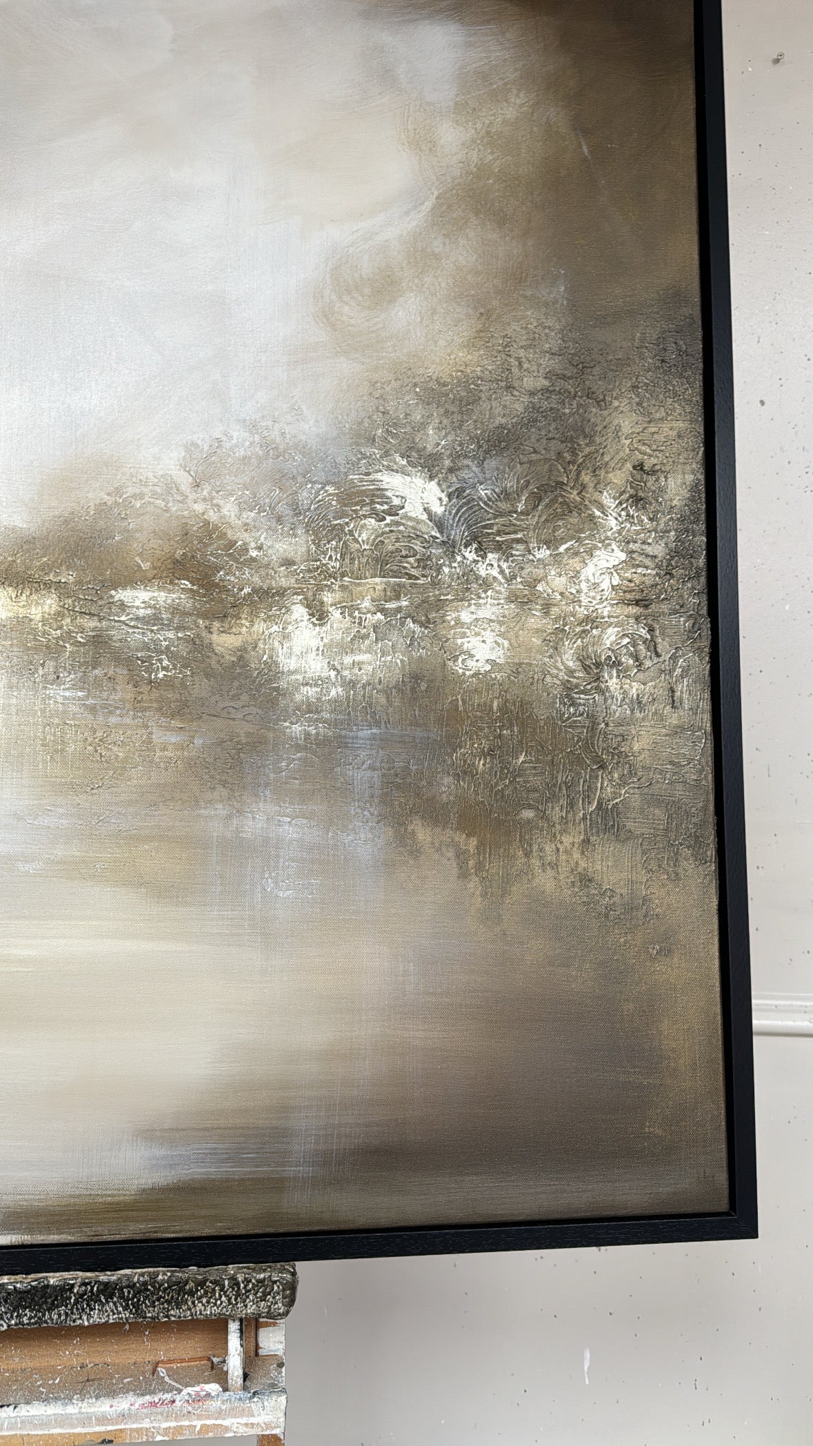 “The Riven Line" Original Artwork On Canvas 100x100cm