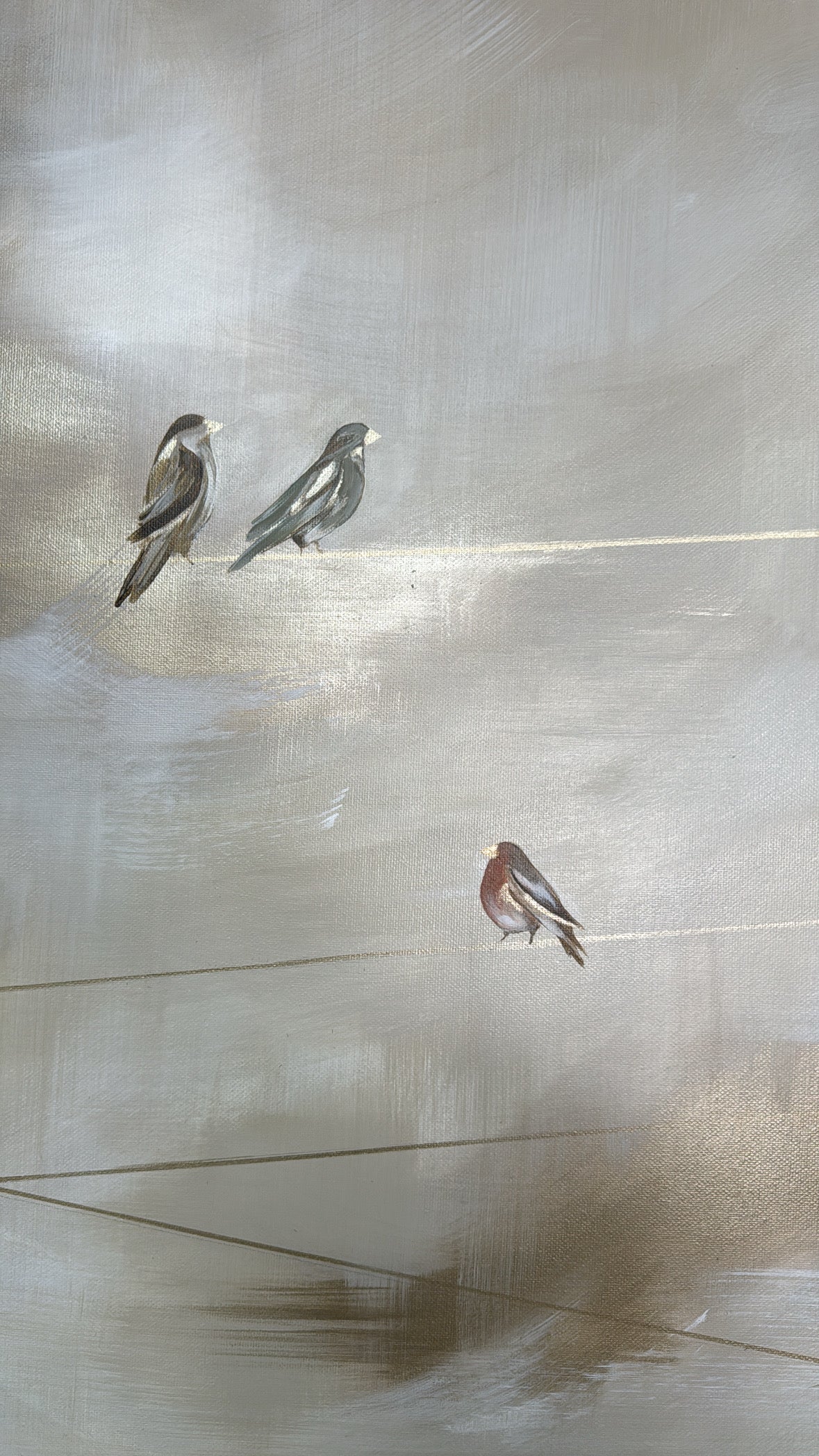 “Shared Skies" Original Artwork On Canvas 100x120cm