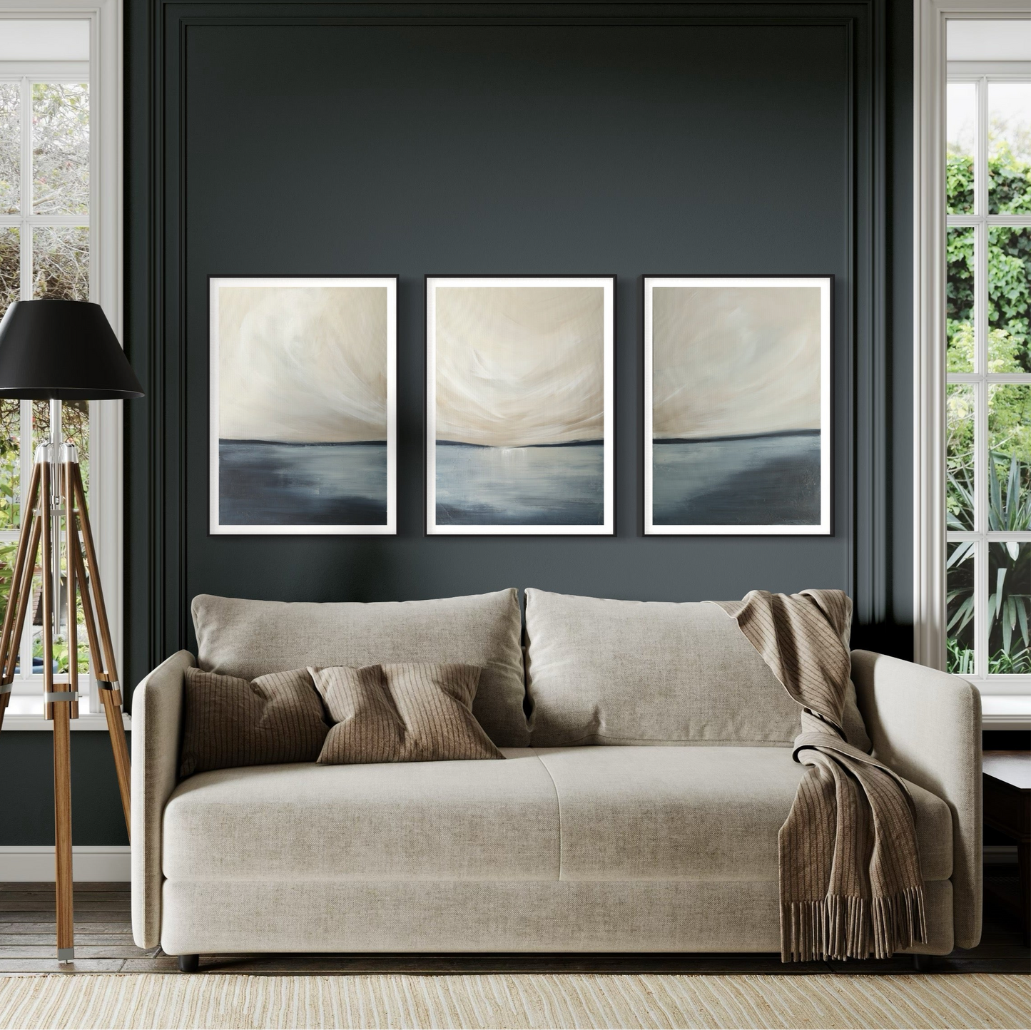 Window To The Sea - The Set | Surface : Fine Art Print