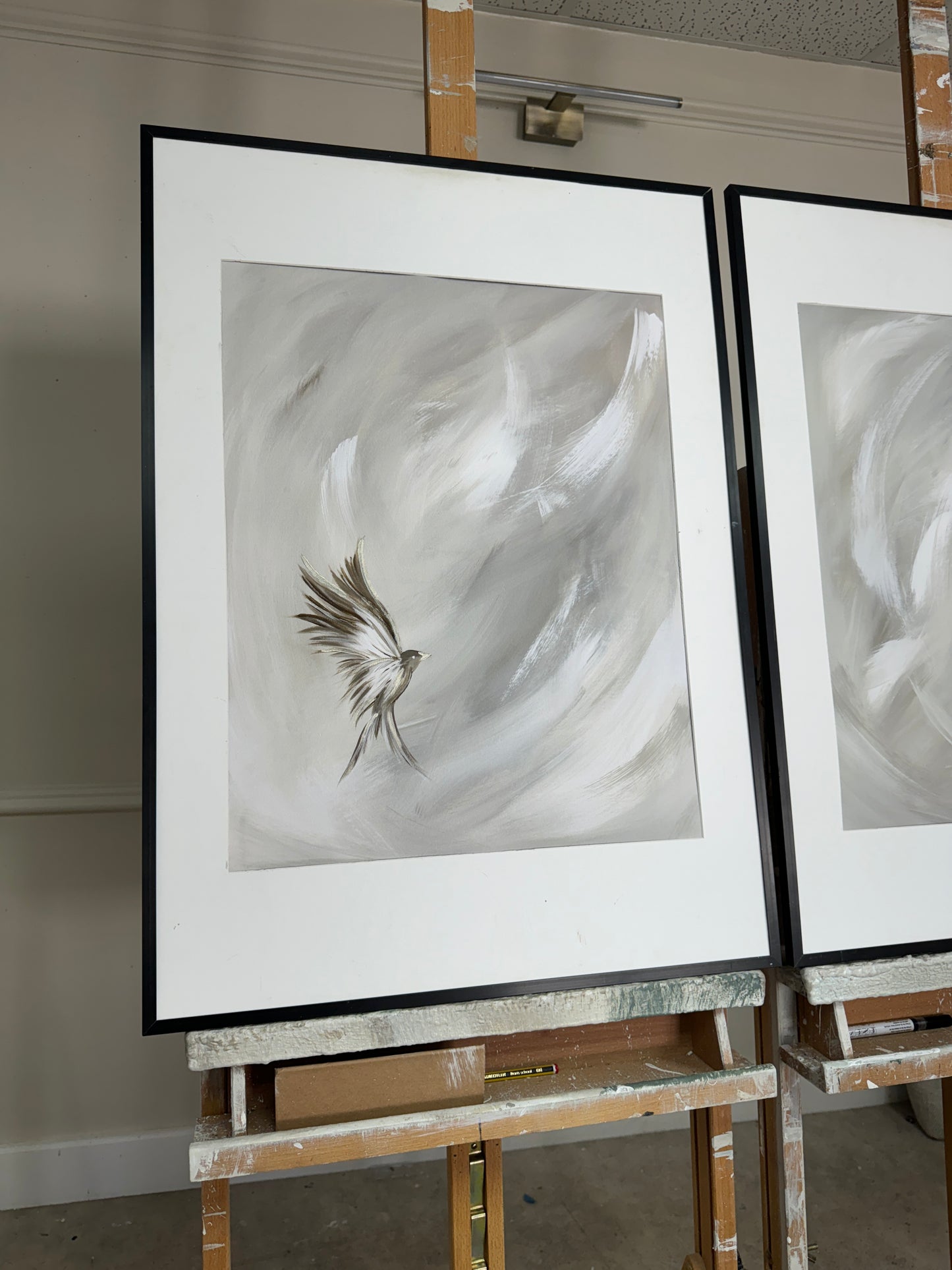 Collection : The Birds | Piece Name : Eternal Wings l | Surface : Fine Art Print