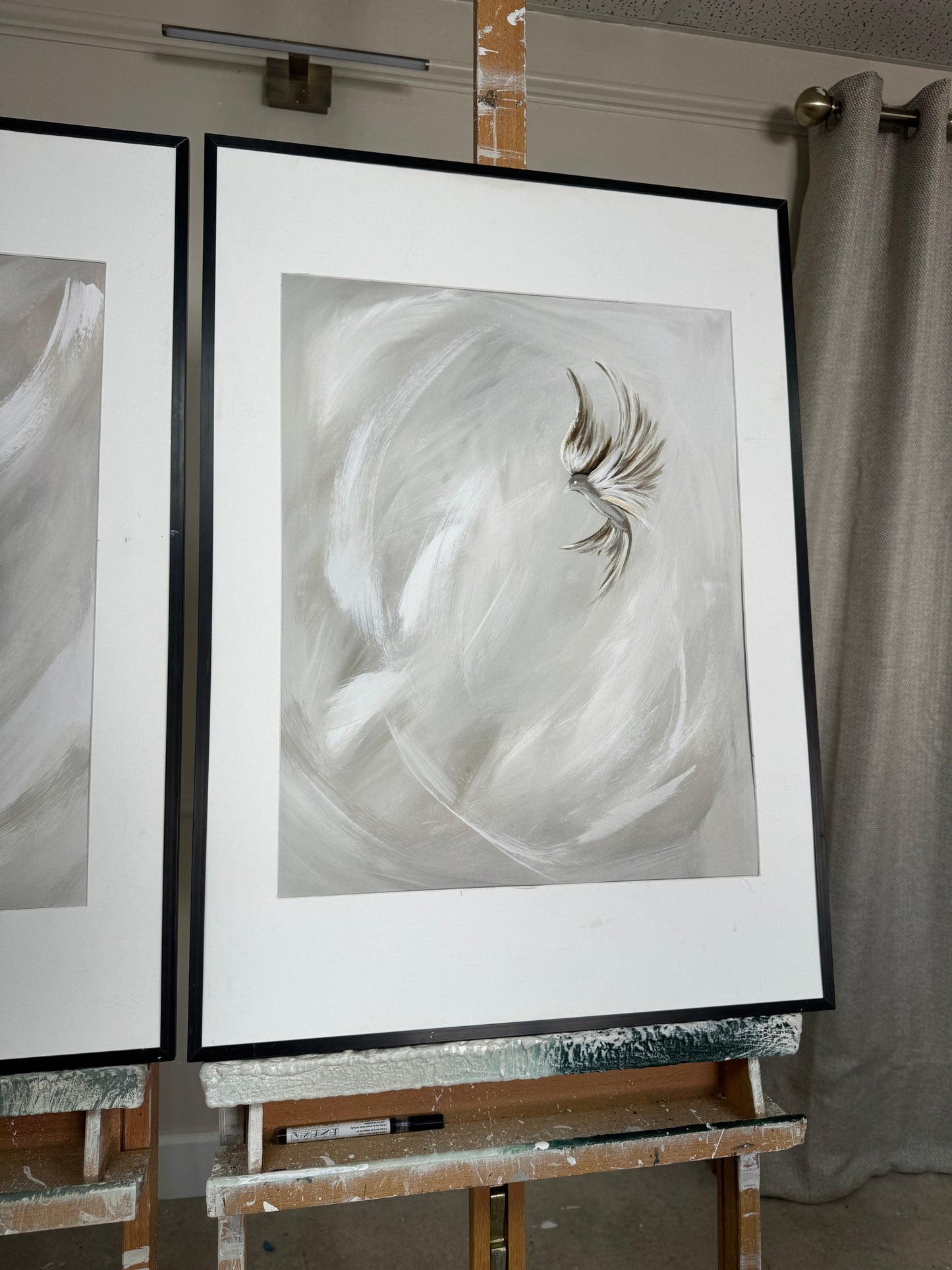 Collection : The Birds | Piece Name : Eternal Wings ll | Surface : Fine Art Print