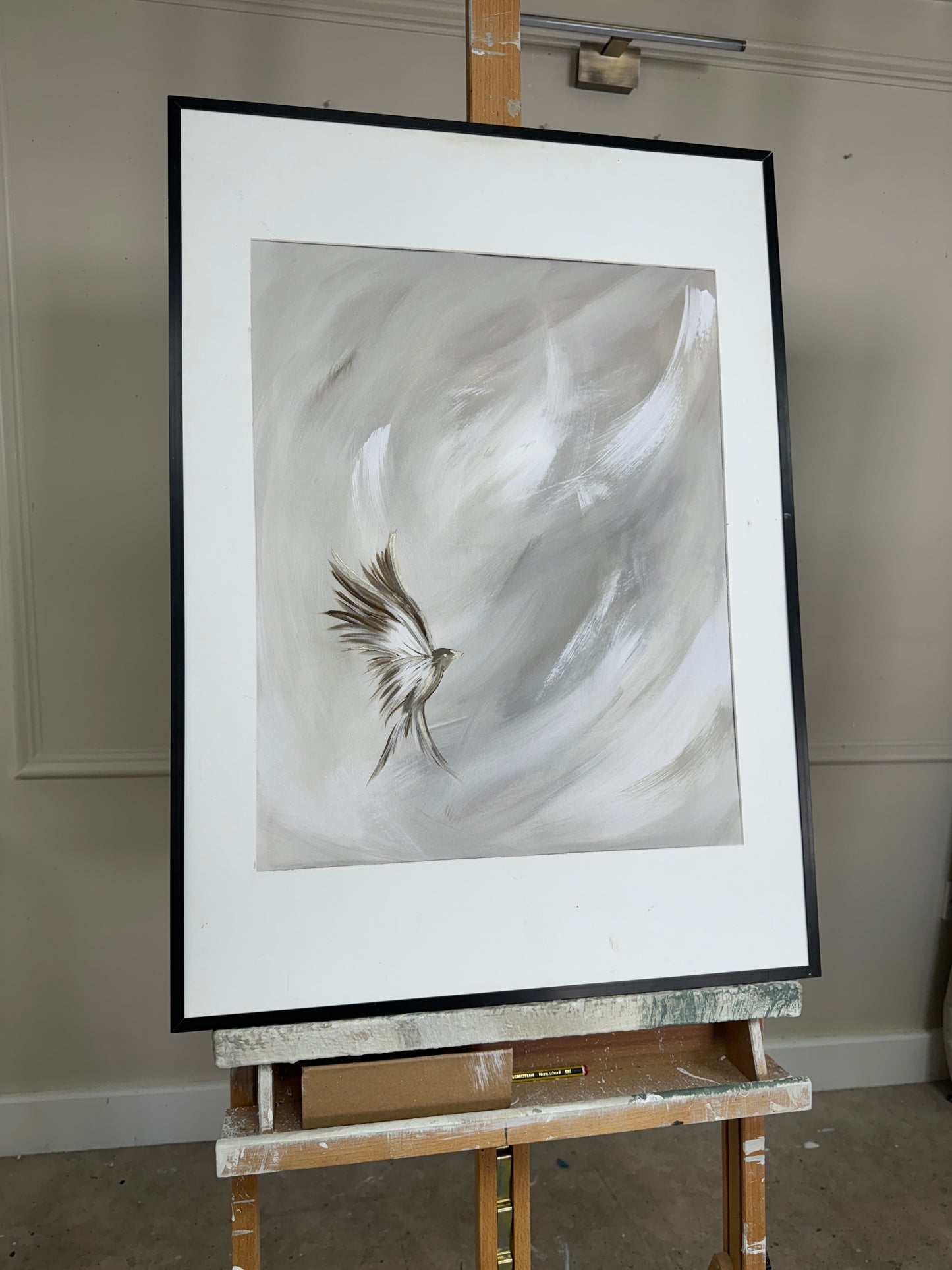 Collection : The Birds | Piece Name : Eternal Wings l | Surface : Fine Art Print