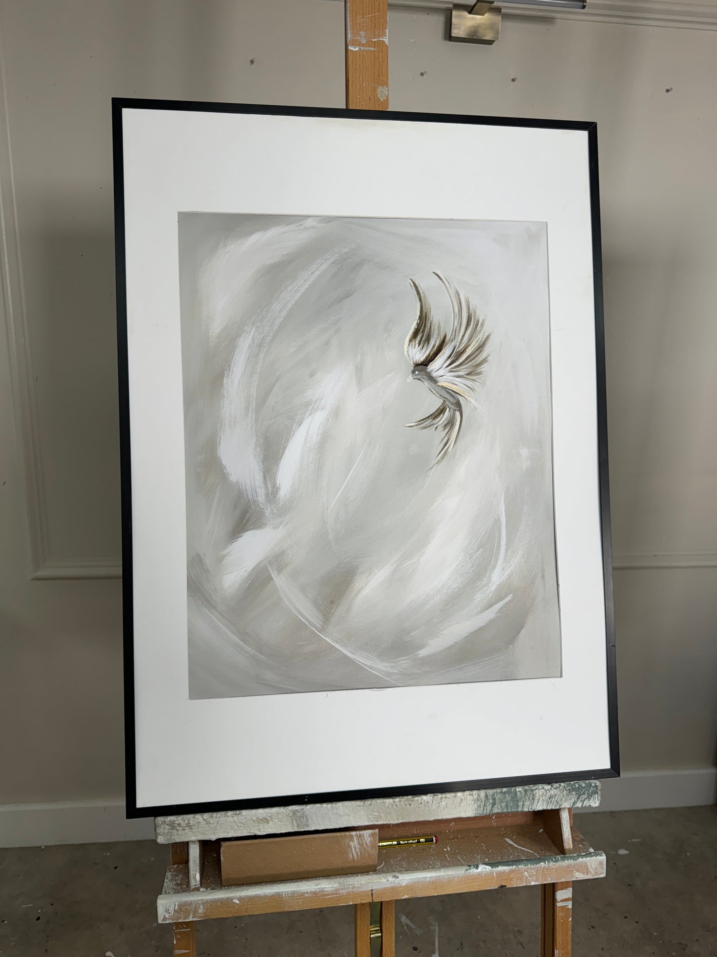 Collection : The Birds | Piece Name : Eternal Wings ll | Surface : Fine Art Print