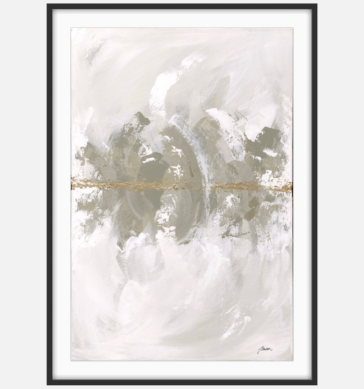 Collection : Meraki | Piece Name : Old English Green Ill | Surface : Fine Art Print