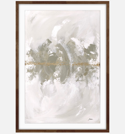 Collection : Meraki | Piece Name : Old English Green Ill | Surface : Fine Art Print