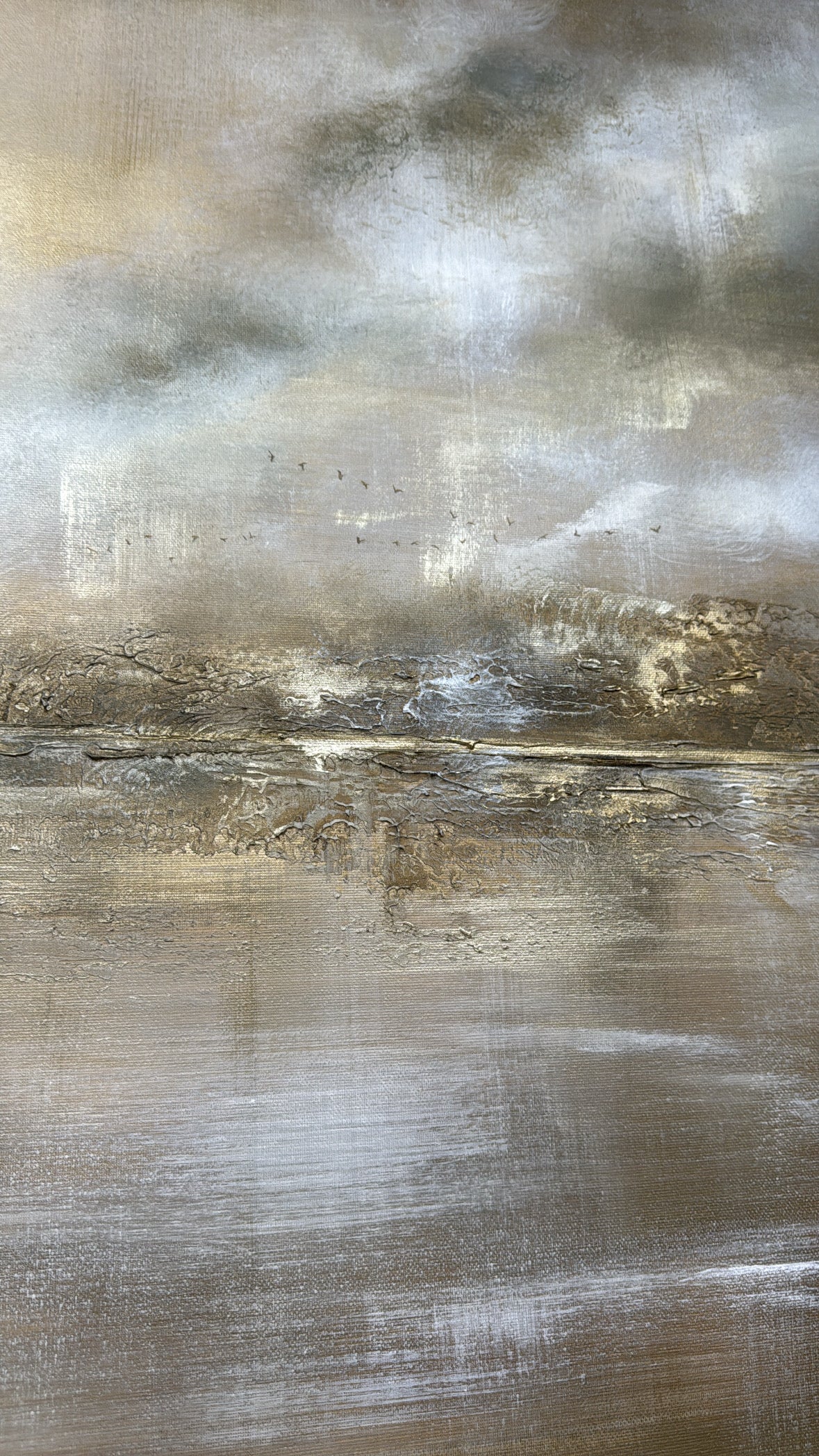 “The Skies That Saved Me” Original Artwork On Canvas 100x120cm