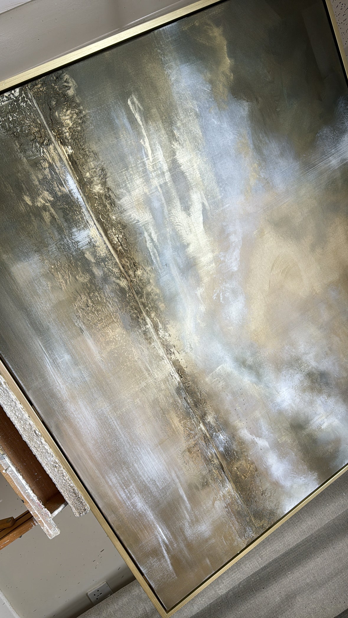 “The Skies That Saved Me” Original Artwork On Canvas 100x120cm