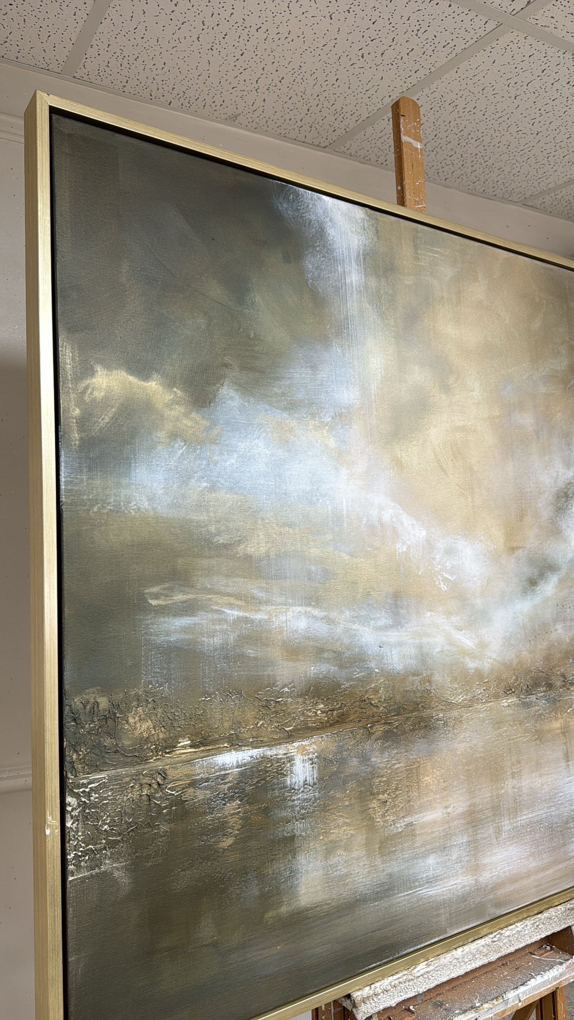 “The Skies That Saved Me” Original Artwork On Canvas 100x120cm