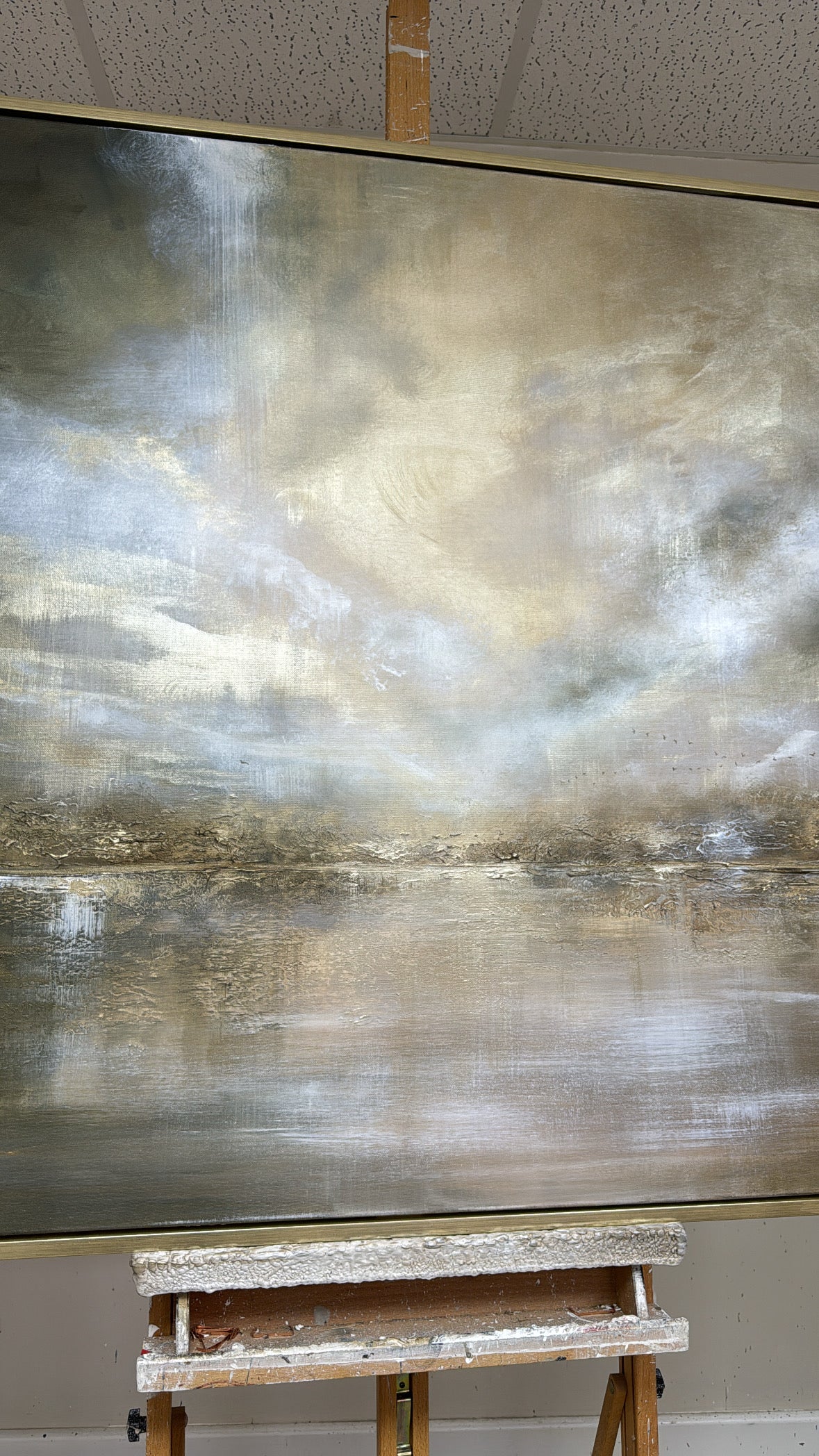 “The Skies That Saved Me” Original Artwork On Canvas 100x120cm