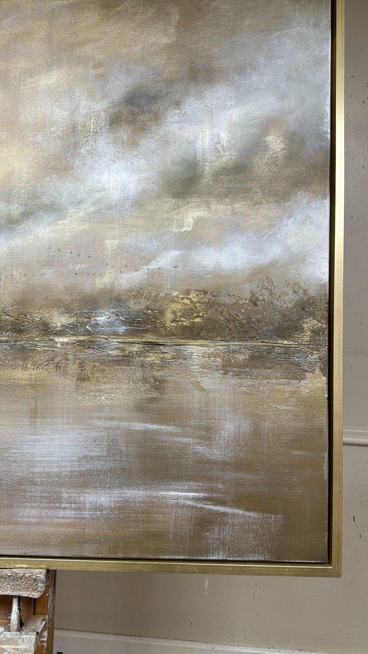 “The Skies That Saved Me” Original Artwork On Canvas 100x120cm