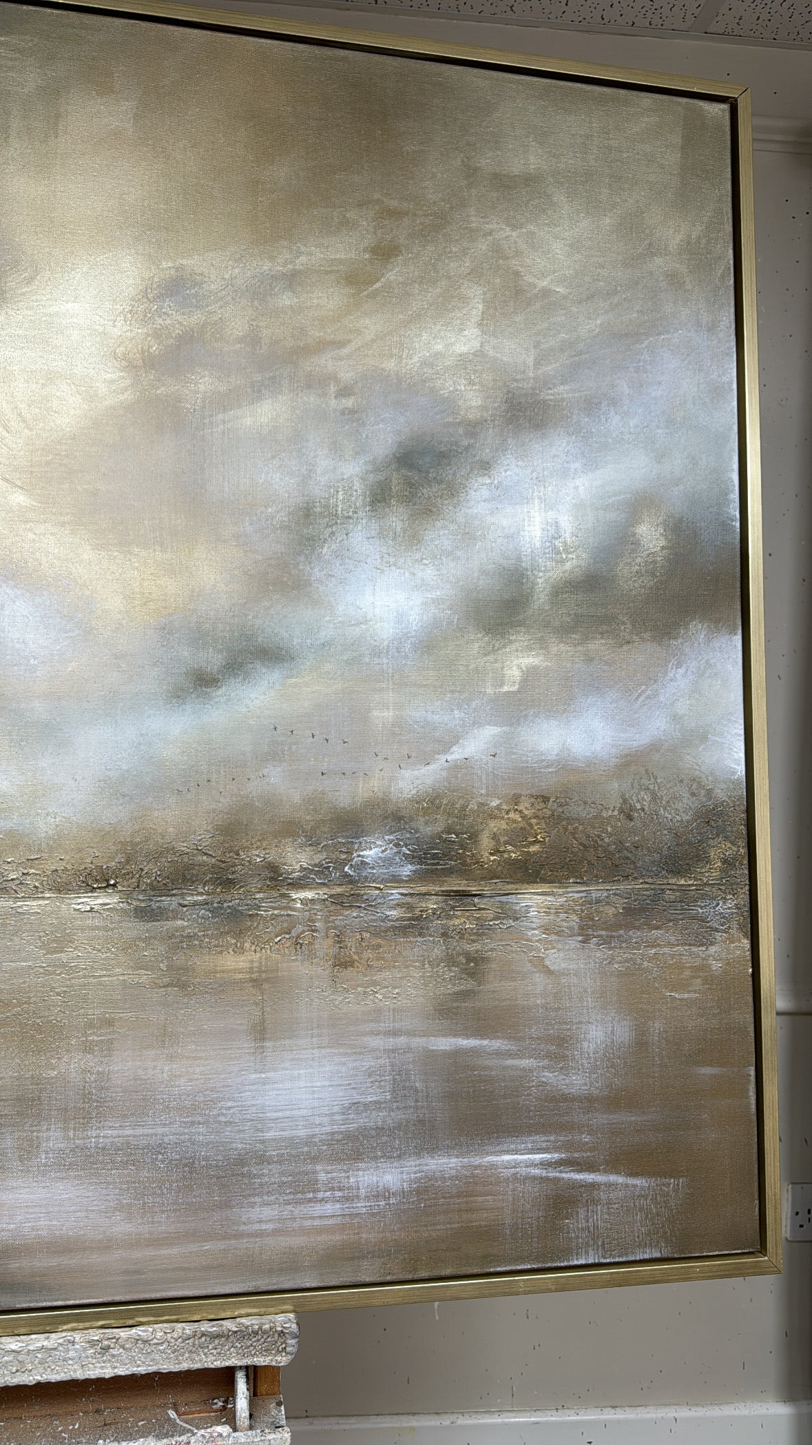 “The Skies That Saved Me” Original Artwork On Canvas 100x120cm