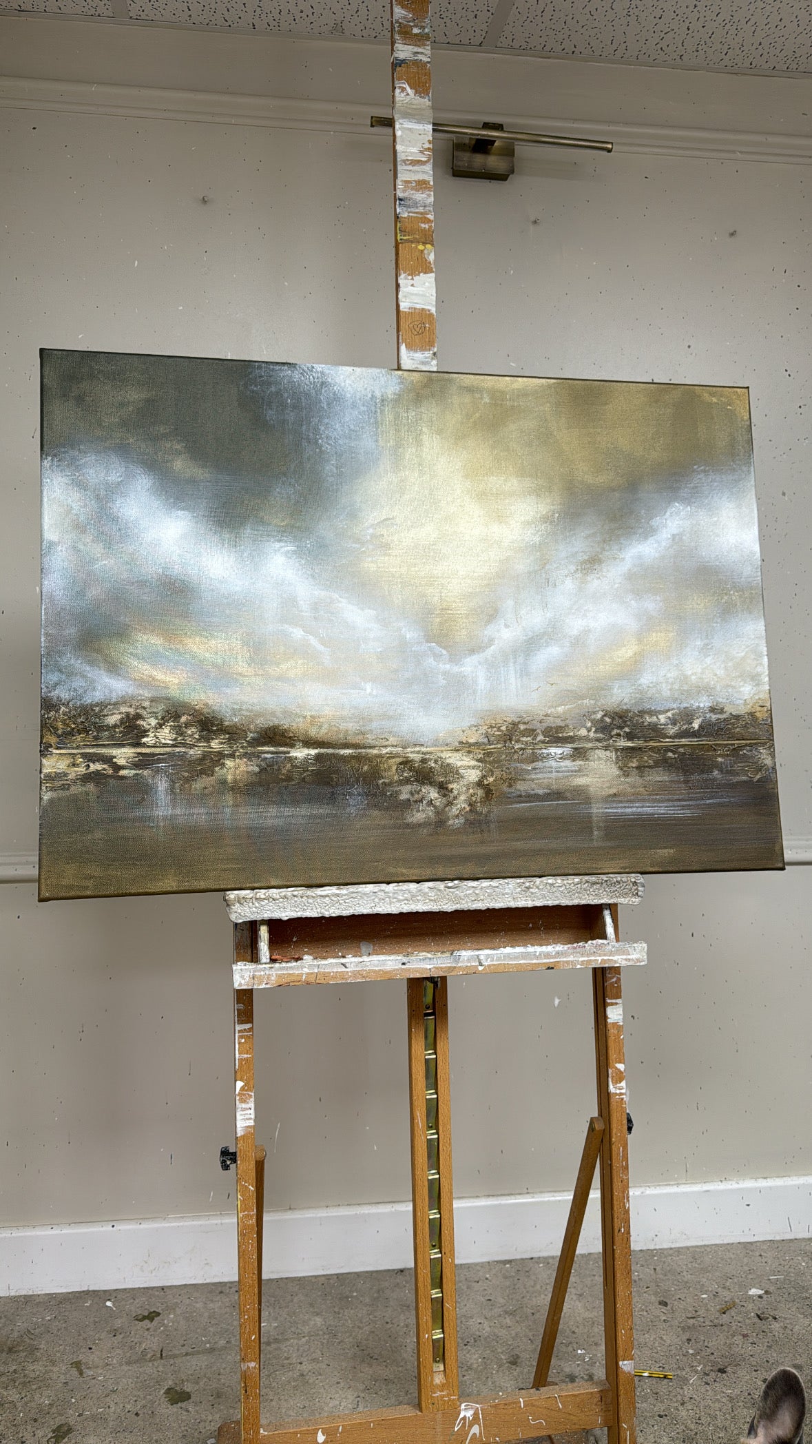 “The Skies That Saves Me - First sample” Original Artwork On Canvas  61x91cm