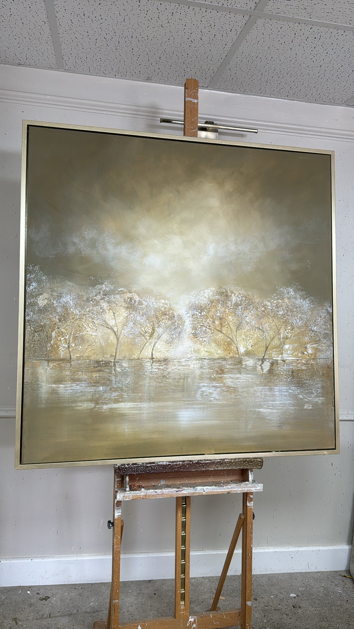 “The Woods” Original Artwork On Canvas 100x100cm