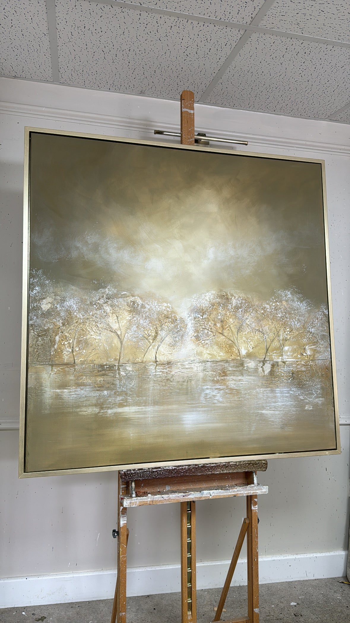 “The Woods” Original Artwork On Canvas 100x100cm
