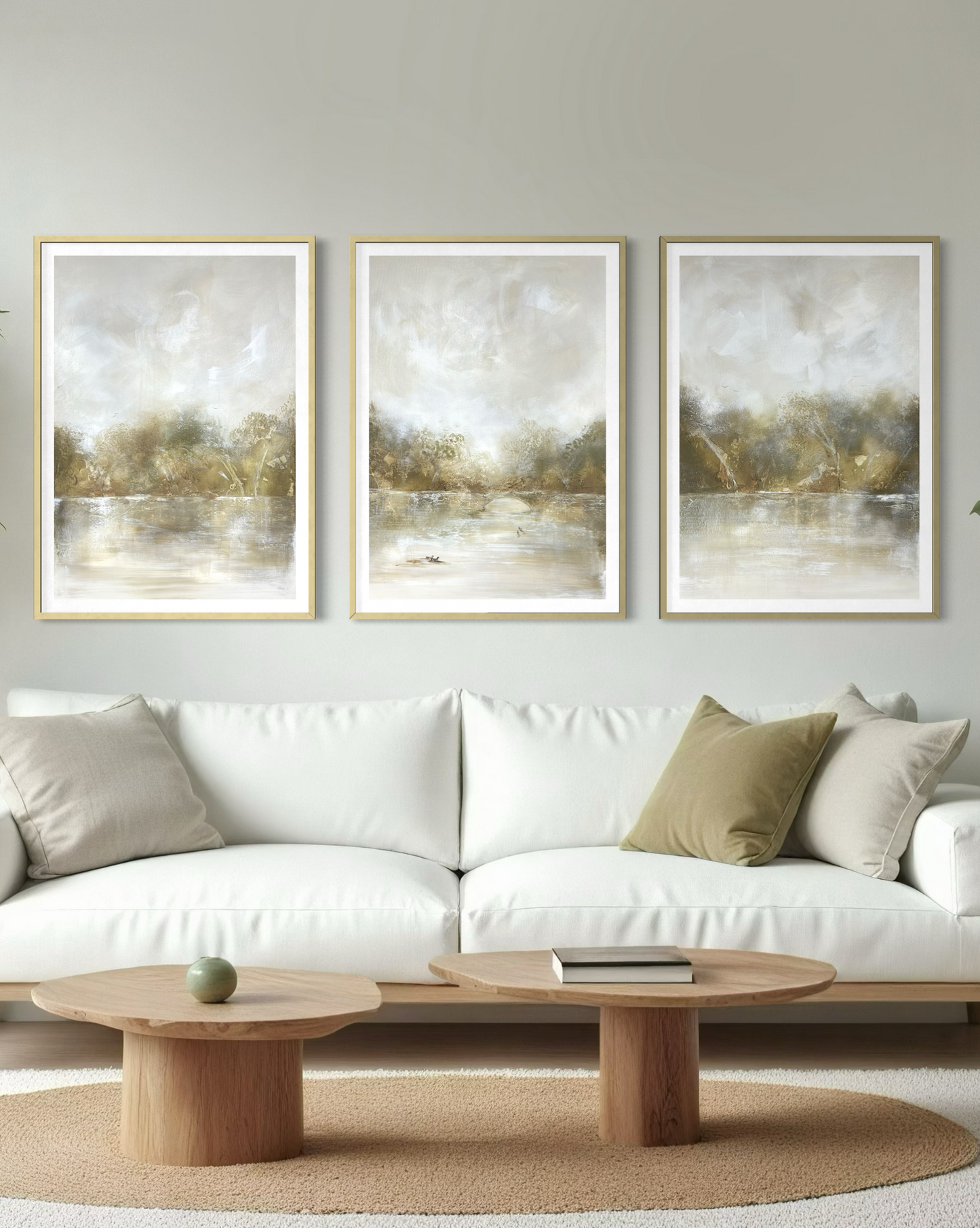 "Under the old Bridge" - The Set of Fine Art Print