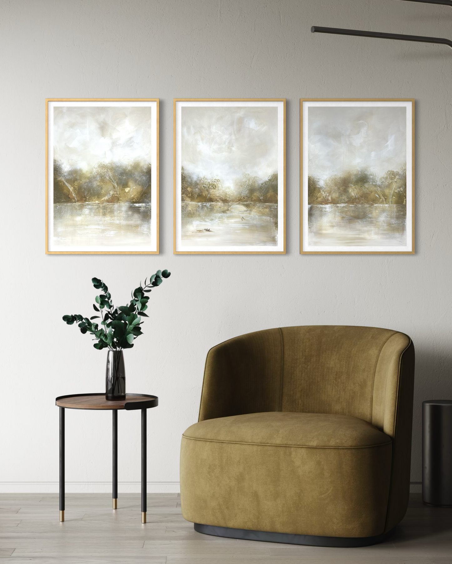 "Under the old Bridge" - The Set of Fine Art Print