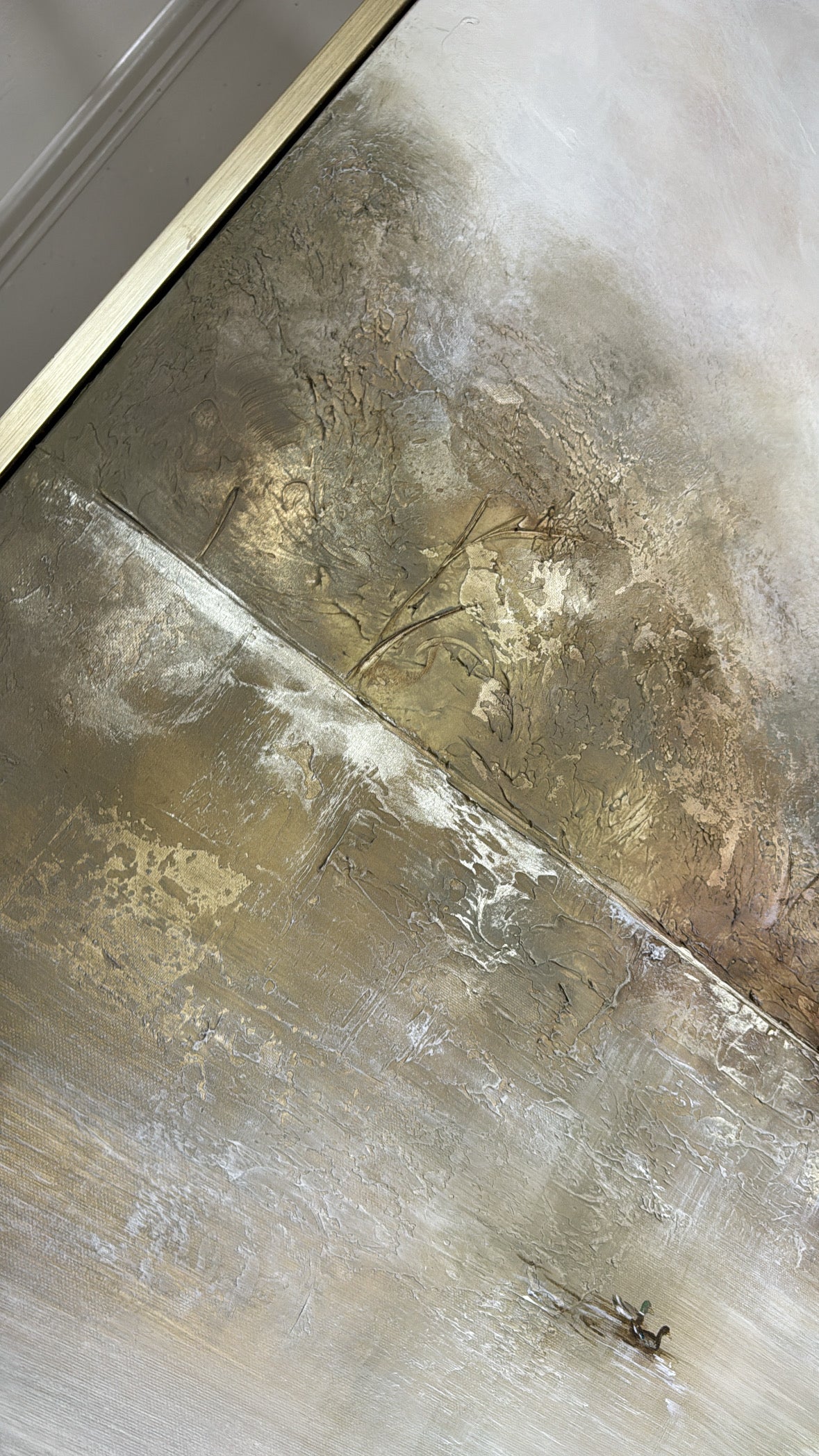 “Under the old bridge” Original Artwork On Canvas 100x120cm